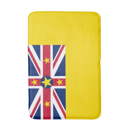 Niue Flag Badmat (Voorkant Verticaal)