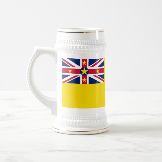 Niue Flag Bierpul (Links)
