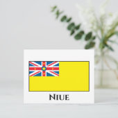 Niue Flag Briefkaart (Staand voorkant)