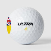 Niue Flag Golfballen (Logo)