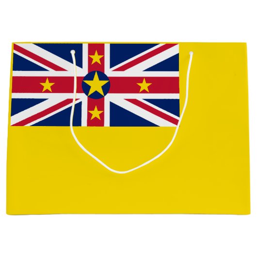 Niue Flag Groot Cadeauzakje (Voorkant)