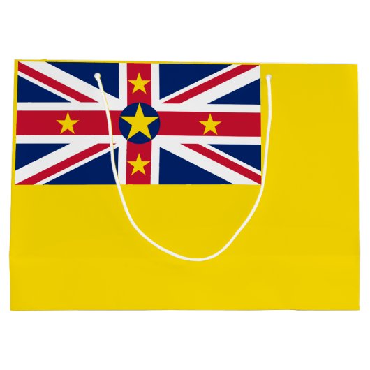 Niue Flag Groot Cadeauzakje (Achterkant)