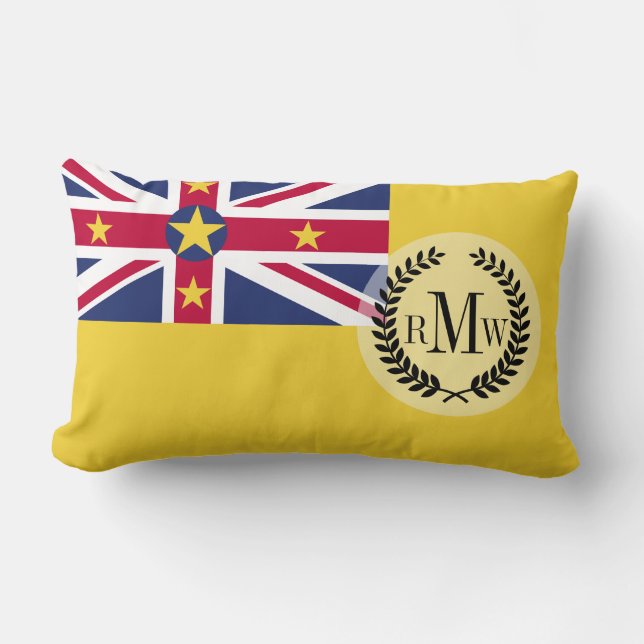 Niue Flag Kussen (Voorkant)