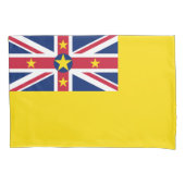 Niue Flag Kussensloop (Voorkant)