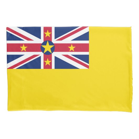 Niue Flag Kussensloop (Voorkant)