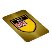 Niue Flag Magneet (Rechterzijde)