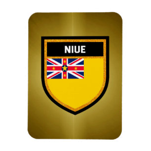 Niue Flag Magneet