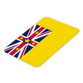 Niue Flag Magneet (Linkerzijde)