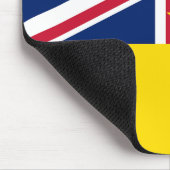 Niue Flag Muismat (Hoek)
