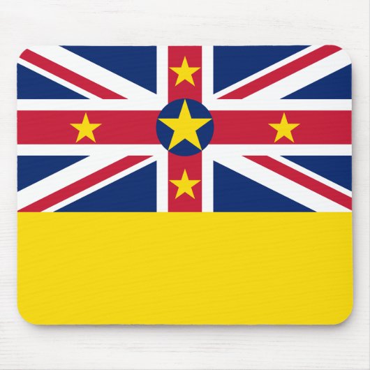 Niue Flag Muismat (Voorkant)