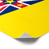 Niue Flag Poster (Hoek)