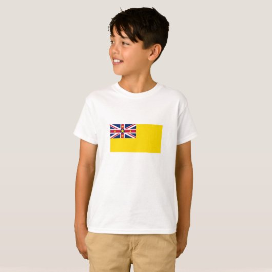 Niue Flag T-shirt (Voorkant volledig)