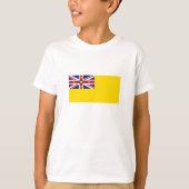 Niue Flag T-shirt (Voorkant)