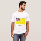 Niue Flag T-shirt (Voorkant volledig)