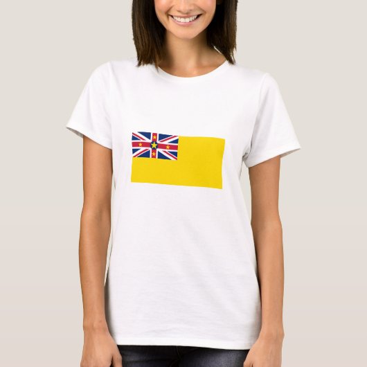 Niue Flag T-shirt (Voorkant)