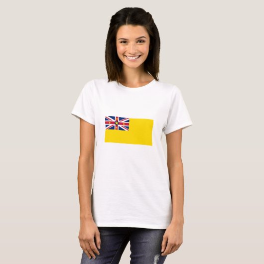 Niue Flag T-shirt (Voorkant volledig)
