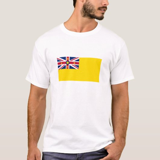 Niue Flag T-shirt (Voorkant)