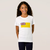Niue Flag T-shirt (Voorkant volledig)