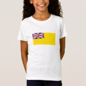 Niue Flag T-shirt (Voorkant)