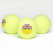 Niue Flag Tennisballen (Multi)