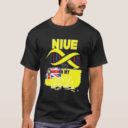 Niue in mijn bloed t-shirt (Voorkant)