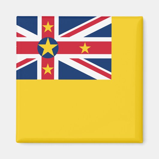 Niue, Nieuw-Zeeland Magneet (Voorkant)