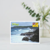 Niue - Niue Coastline - Briefkaart (Staand voorkant)