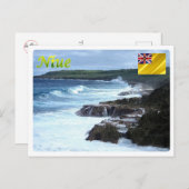 Niue - Niue Coastline - Briefkaart (Voorkant / Achterkant)