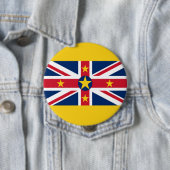 NIUE.png Ronde Button 4,0 Cm (In situ)