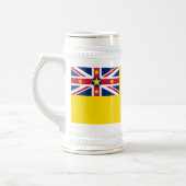 Niue-vlag Bierpul (Links)