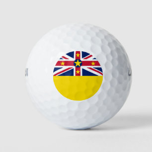Niue-vlag Golfballen