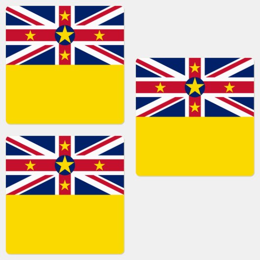 Niue-vlag Labels (Groep)
