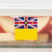Niue-vlag Labels (Aangebracht)