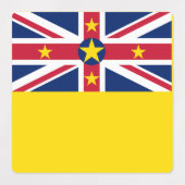 Niue-vlag Labels (Design 1)
