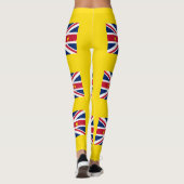 Niue-vlag Leggings (Achterkant)