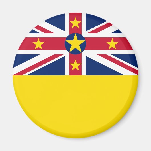 Niue-vlag Magneet (Voorkant)