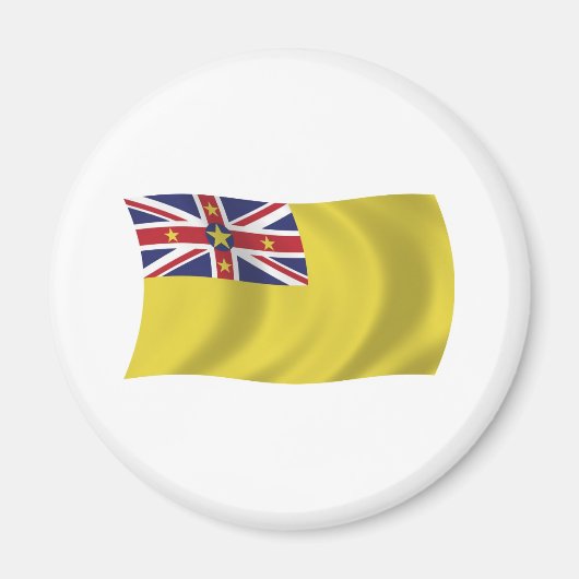 Niue Vlag Magneet (Voorkant)