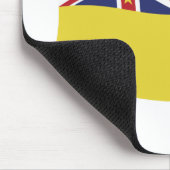 Niue Vlag Muismat (Hoek)