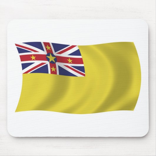 Niue Vlag Muismat (Voorkant)