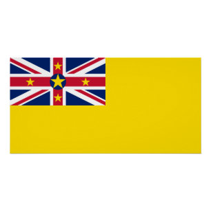 Niue-vlag Perfect Poster