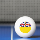 Niue-vlag Pingpongbal (Net)