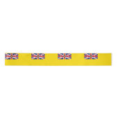Niue-vlag Satijnen Lint (Voorkant)
