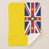 Niue-vlag Sherpa Deken (Voorkant)