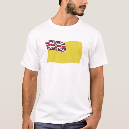 Niue Vlag Shirt (Voorkant)