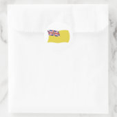 Niue Vlag Sticker (Tas)