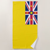 Niue-vlag Strandlaken (Voorkant)