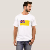Niue-vlag T-shirt (Voorkant volledig)