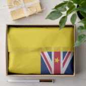 Niue-vlag Tissuepapier (Geschenk)