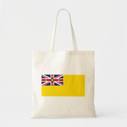 Niue-vlag Tote Bag (Voorkant)