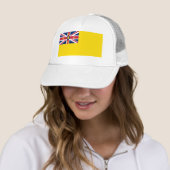 Niue-vlag Trucker Pet (In situ)